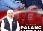 HUT ke-78 Palang Merah Indonesia, Gubernur Khofifah Ajak Masyarakat Menolong Sesama dengan Donor Darah
