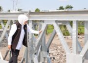Gubernur Jatim Khofifah Indar Parawansa Resmikan Jembatan Mujur II Keloposawit Lumajang