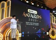 Hadiri detikcom Awards 2023, Menhan Prabowo Raih Penghargaan Kategori “Tokoh Peneguh Kedaulatan Negara”