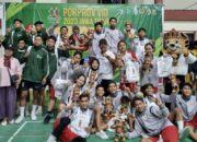 Selamat! Kabupaten Blitar Juara Sepak Takraw Porprov VIII Jatim 2023