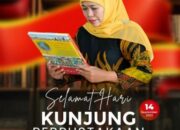 Hari Kunjung Perpustakaan 2023, Gubernur Khofifah : Jangan Pernah Berhenti Belajar dan Kembangkan Wawasan