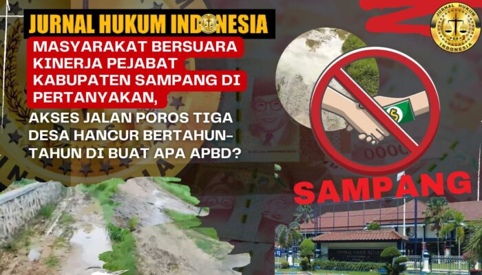 MASYARAKAT BERSUARA KINERJA PEJABAT KABUPATEN SAMPANG DI PERTANYAKAN, AKSES JALAN POROS TIGA DESA HANCUR BERTAHUN-TAHUN DI BUAT APA APBD