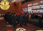 DPP Kongres Advokat Indonesia Gelar Pengangkatan Advokat Baru Di Whiz Luxe Hotel Spazio Surabaya