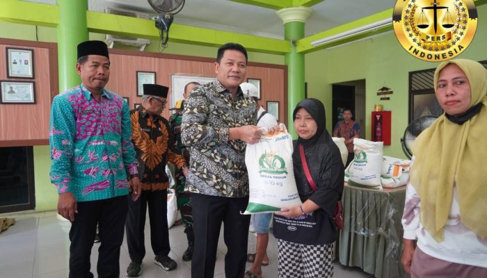 Sidoarjo Mendapatkan 80 Ton Bantuan Pangan Beras, H.Subandi : Gunakan Dengan Sebaik Mungkin