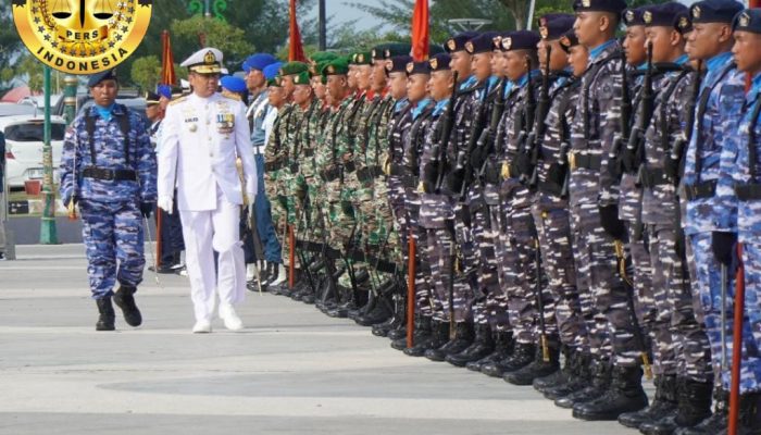 DANWING UDARA 1 HADIRI UPACARA HUT KE-80 TNI DI TUGUH SIRIH TANJUNGPINANG