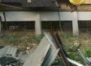 Diterjang Puting Beliung, Atap Gedung SDN Langkap 3 Burneh Porak-Poranda